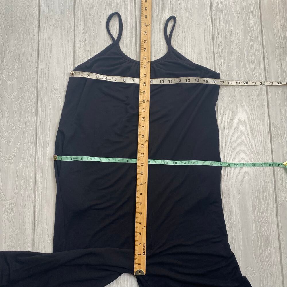 Antistar Black Stretchy Oversized Cropped Jumpsuit Size Small - Picture 5 of 11